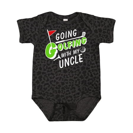 

Inktastic Going Golfing with My Uncle- Kids Golf Gift Baby Boy or Baby Girl Bodysuit