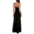 thumbnail image 2 of Halston womens  Rebecca Gown, 0, Black, 2 of 3