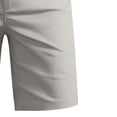 thumbnail image 4 of Men's Golf Dress Shorts Flat Front Expandable Waist Hybrid 7 Inch Lightweight Quick Dry Chino Casual with Pockets Size M-3XL White, 4 of 5