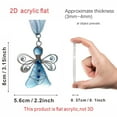 thumbnail image 2 of Virelaxpo Christmas Angel Pendant Ornament for Tree Decoration Elegant Holiday Hanging Decor with Random Hanging Cord Suitable for Wreaths Garlands and Gift Tags, 2 of 7