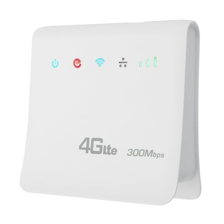 Evdo Card Router - WIFI Router 2.4GHZ WIFI Hotspot 300Mbps Encryption 4G LTE CPE Mobile WiFi with SIM Card Mode