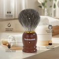 thumbnail image 2 of Kit de brochas de afeitar Tonhawness 4 en 1 con cepillo de pelo Badger, 2 of 8