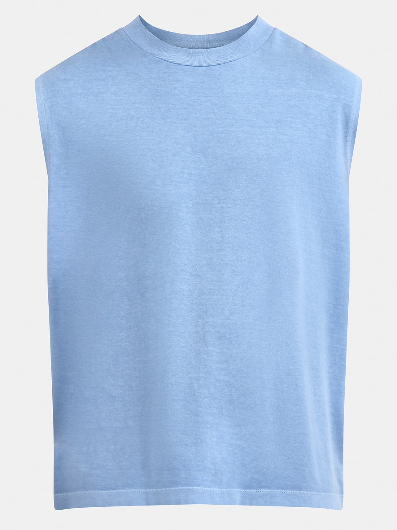 No Boundaries Men's & Big Men's Oversized Sleeveless Cotton Muscle Tee, Sizes XS-5XL