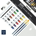 thumbnail image 3 of Royal & Langnickel essentials™ 21pc Black Series Acrylic Art Set, 3 of 4