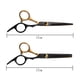 thumbnail image 2 of Tijeras para cortar cabello, salón de peluquería, tijeras para adelgazar y texturizar, juego de tijeras para corte de pelo, 2 of 5