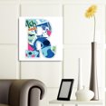 thumbnail image 2 of Cuadros Decorativos Pared de mosaico de diamante redondo completo con letras pintadas de diamante 5D DIY Ehuebsd Nuevos Originales, 2 of 9