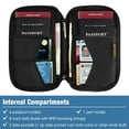 thumbnail image 5 of Family Passport Holder, Fintie RFID Blocking Water Resistant Travel Wallet Document Organizer Cover Case for Women Men Fits 6 Passports, 5 of 7