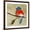 Brown Frame, variant on Art.com Bluebird No. 21 Art Print by Angela Moulton, 16" x 16"