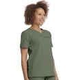 thumbnail image 2 of Scrubstar Active 4-Way Stretch Notch Neck Scrub Top (Women's), 2 of 4