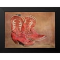 thumbnail image 2 of Murdock, Ramona 14x11 Black Modern Framed Museum Art Print Titled - Her Workin Boots, 2 of 5