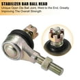 thumbnail image 4 of Unique Bargains 2 Set 14cm 5.51" Steering Tie Rod End Tie Rod Link for 50cc 70cc 90cc 110cc ATV Quad Four Wheeler, 4 of 6