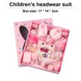 thumbnail image 2 of 18 Uds. De bandas para el pelo bonitas para niños, horquilla para niñas, anillo para el pelo, soporte para cola de caballo suave, accesorios para el cabello para bebés, niños pequeños, niños y adolescentes MFZFUKR CPB-CJZ1731-3, 2 of 5