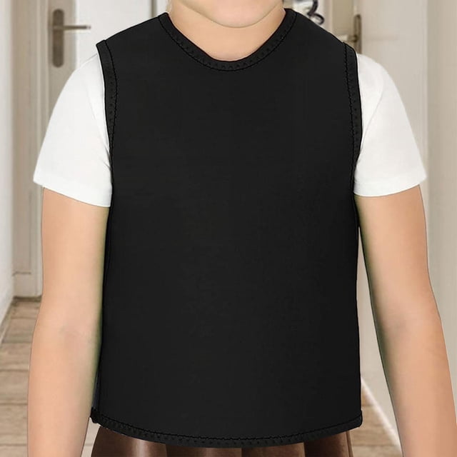 Chaleco de compresión perfecl para adolescentes con autismo Negro 20 pulgadas x 36 pulgadas