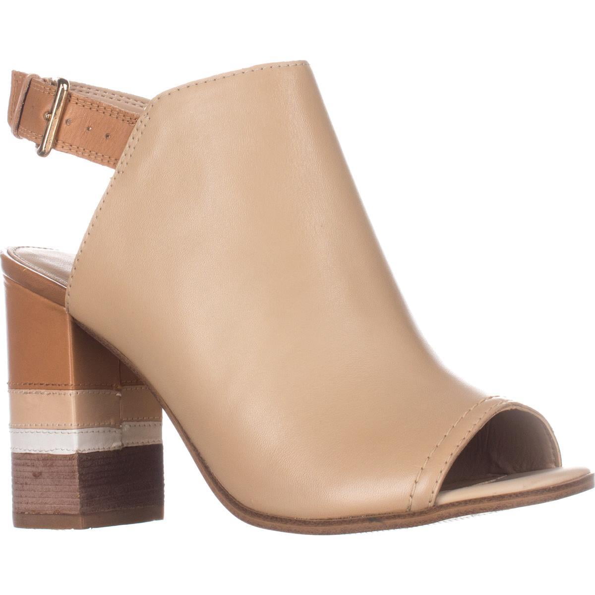 bone slingback pumps