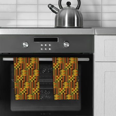 

Kwanzaa Pattern Microfiber Kitchen Towel