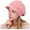 B-pink, variant on Women Winter Warm Beanie Knit Hat Soft Lined Snow Ski Caps with Visor