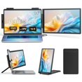 thumbnail image 1 of Extensor de Pantalla para Laptop Pornitor 14" FHD IPS USB-C HDMI, 1 of 9