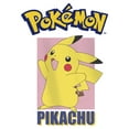 thumbnail image 2 of Girl's Pokemon Pikachu Portrait Graphic Tee White Large, 2 of 4