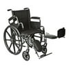 Roscoe Medical K4-Lite Wheelchair Color: Powder-coated silver vein