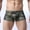 Camouflage, variant on HUPOM Men'S Underwear Underwear For Men Pack Low waist Drop Waist Solid Boxer Briefs Dark Gray 2XL