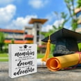 thumbnail image 6 of Darzheoy Graduation Quote Wood Box Sign Decor Desk Sign Positive Behind You All Your Memories Wooden Box Black Sign Rustic Home Shelf Wall Decoration Grad Gift, 6 of 6