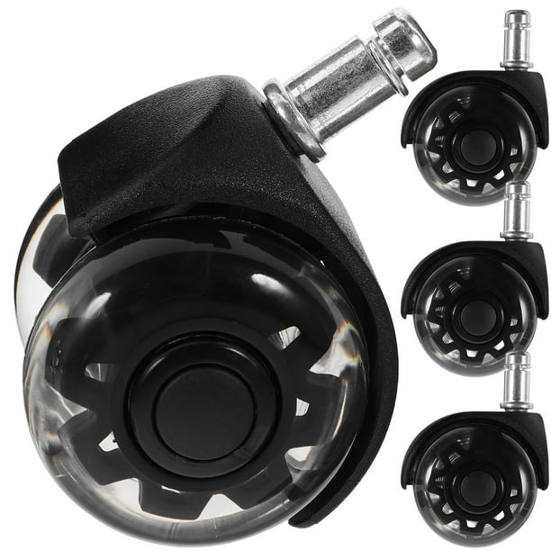 Ruedas giratorias para muebles, repuestos de ruedas para sillas, ruedas para sillas de escritorio, 4 Uds.
