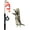 Clownfish, variant on Rechale Retractable Cat Teaser Wand with Replaceable Feather & Fish Attachments - Interactive Cat Toy Fishing Pole with Adjustable Line Length for Indoor/Outdoor Play & Exercise