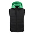 thumbnail image 7 of qucoqpe Plus Size Heated Vest for Men Women 15 Heating Heated Vest Winter Heated Jacket with Detachable Hood, 7 of 7