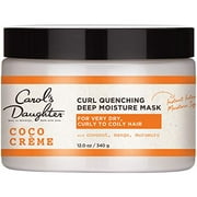 Curly Hair Products by Carol's Daughter, Coco Creme Curl Quenching Deep Moisture Hair Mask For Very Dry Hair, with Coconut Oil and Mango Butter, Hair Mask For Curly Hair, 12 Ounce (Packaging May Vary)