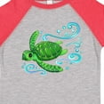 thumbnail image 4 of Inktastic Sea Turtle Swimming Boys or Girls Toddler T-Shirt, 4 of 5
