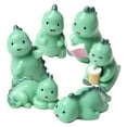 thumbnail image 4 of unbranded 6Pcs Miniature Dinosaur Figurines Tiny Animals Resin Animals Micro Landscape Dinosaurs, 4 of 8
