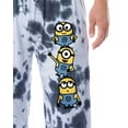 thumbnail image 2 of Despicable Me Men's Minions Chibi Tie-Dye Jogger Sleep Pajama Pants, 2 of 6