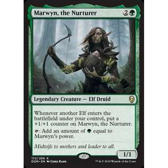 MtG Dominaria Rare Marwyn, the Nurturer #172