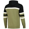thumbnail image 3 of Men's Mitchell & Ness Olive/Black Minnesota Timberwolves Double Clutch Head Coach Hoodie, 3 of 7