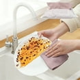 thumbnail image 4 of Disposable And Highly Absorbent Microfiber Dishcloths 8.6x8.6 Inches Reusable Microfiber Cleaning Cloths Thickened Cleaning Cloths 1 Pack Of 20 Pieces, 4 of 6