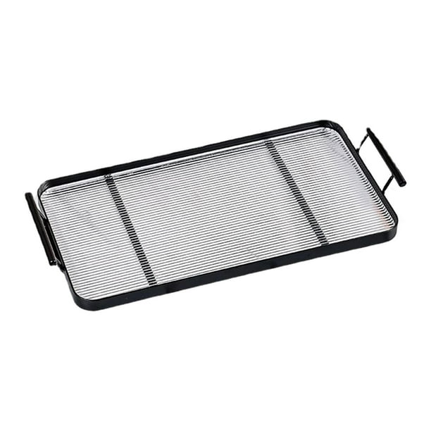 Rectangle Clear Acrylic Tray Coffee tray Portable Practical Decorative