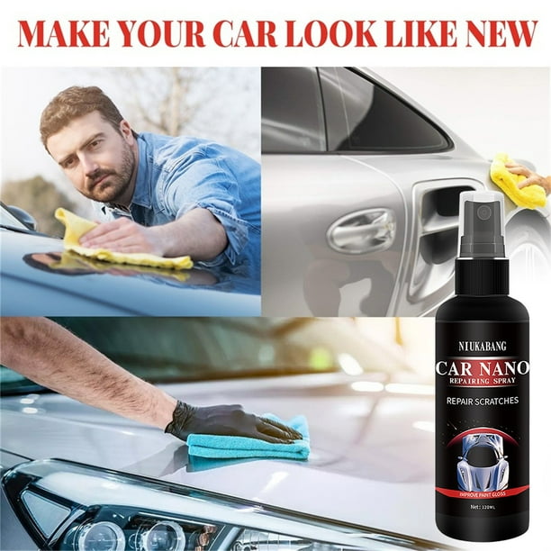 Spray para automóviles Nuevo spray de pintura protectora para automóviles Spray para arañazos de automóviles Recubrimiento de alta protección Spray para automóviles Spray para recubrimiento de automóv