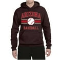 thumbnail image 2 of Wild Bobby City of Arizona Baseball Fantasy Fan Sports Unisex Hoodie Sweatshirt, Brown, X-Large, 2 of 6