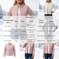 thumbnail image 7 of fatyb Girls Full Zip Jacket Kids Long Sleeve Stand Collar Fall Winter Cropped Outerwear with Pockets, 7 of 7