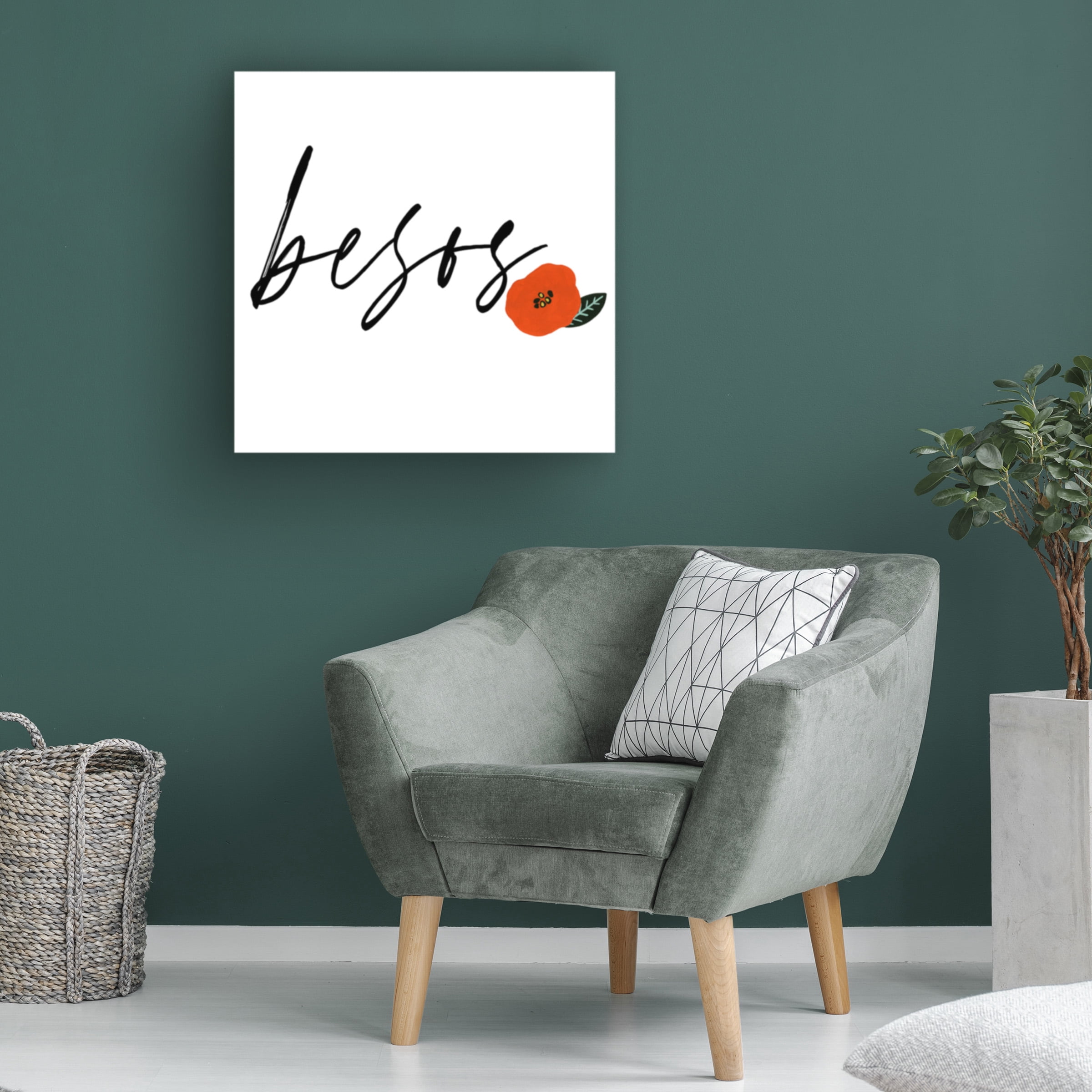 Studio W 'Besos I' Canvas Art