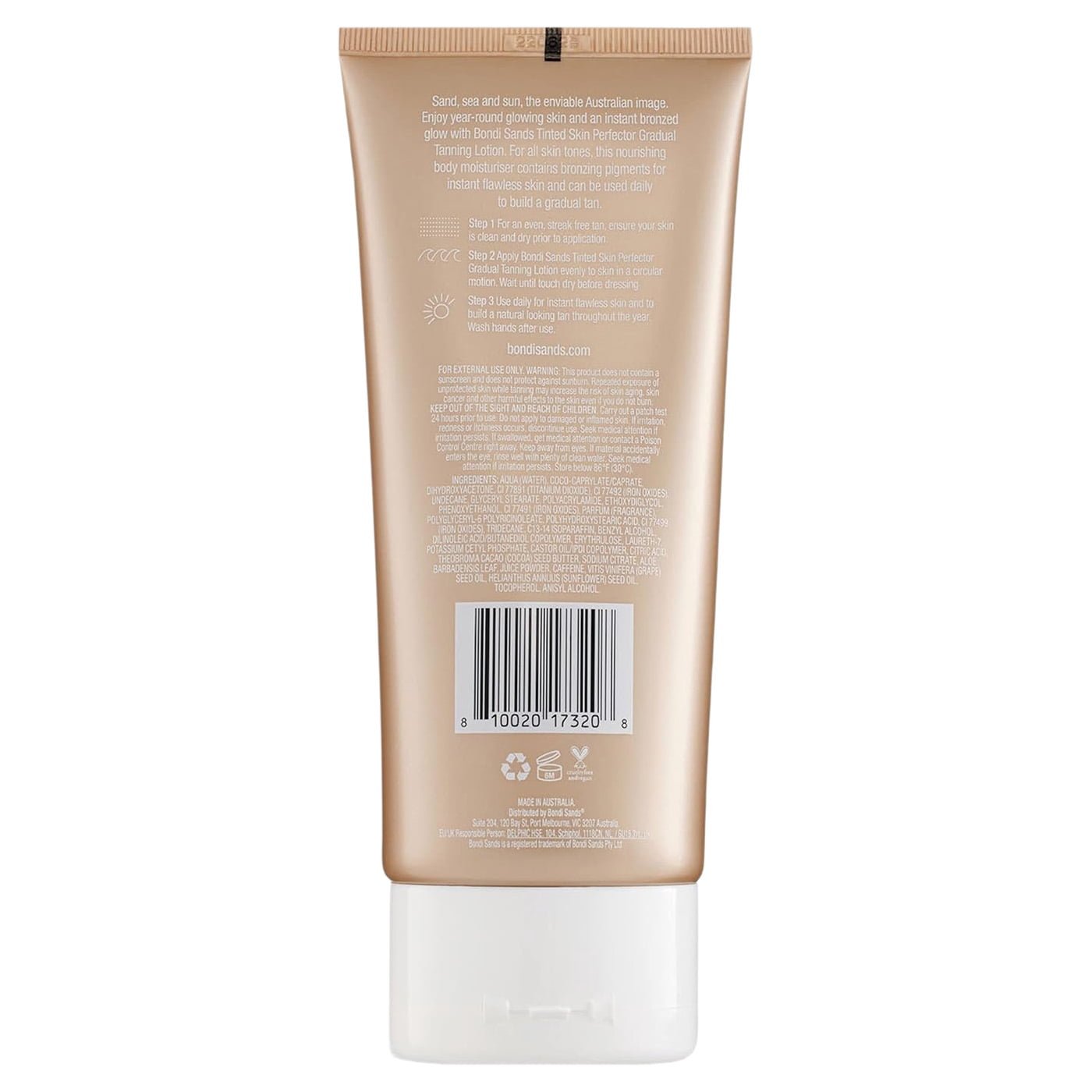 Bondi Sands Gradual Tanning Lotion Tinted Skin Perfector