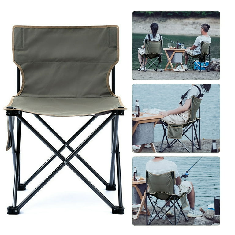 Foldable Fishing Chair Camping Folding Stool Outdoor Ultralight Portable Chair