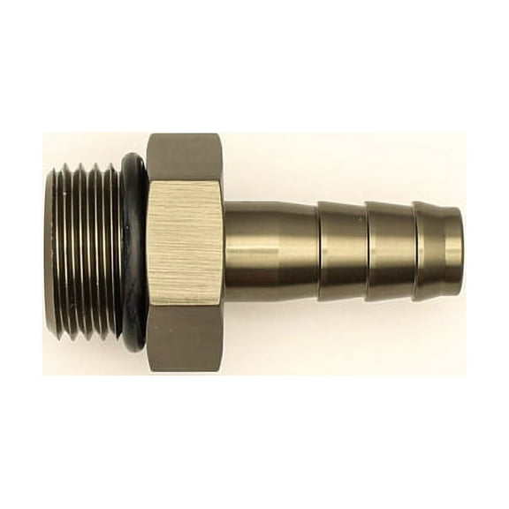 DeatschWerks 8AN ORB Male To 3/8in. Male Triple Barb Fitting (Incl. O-Ring)