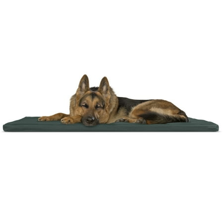 Cheap Dog Crate Pad FurHaven Pet Kennel Pad | Reversible Two-Tone Water-Resistant Crate or Kennel Pad Pet Bed for Dogs & Cats, Green/Gray, Extra Large ()