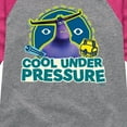 thumbnail image 3 of Monsters Inc. - Cool Under Pressure Tylor - Toddler & Youth Girls Raglan Graphic T-Shirt, 3 of 4