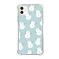 thumbnail image 1 of Christmas Snowman Case Compatible with iPhone 11,Unique Trendy Design TPU Bumper Cover Case, 1 of 4