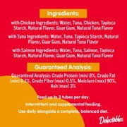 Hartz Delectables Squeeze up Lickable Wet Cat Treat Flavor Variety Pack, 0.5oz Tube (54 Count)