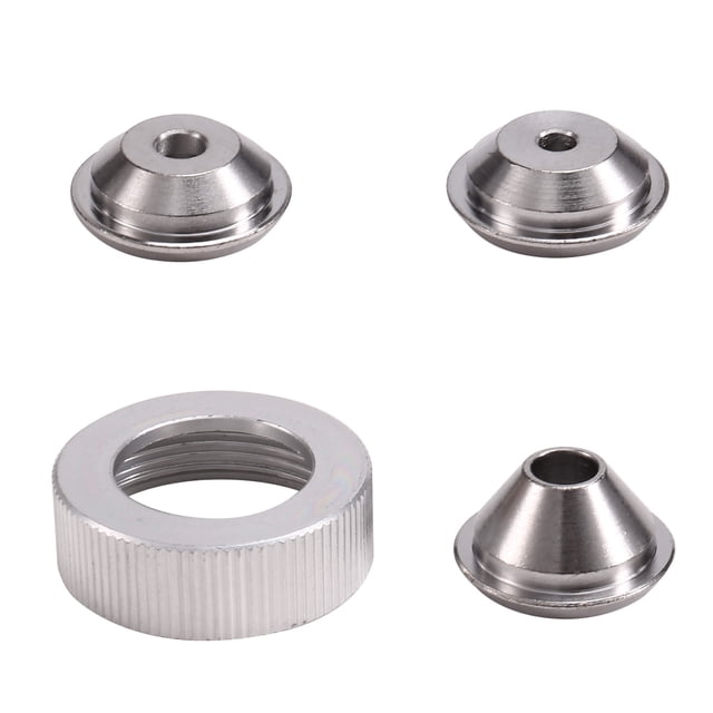 Juego de Puntas de Orificio para Pulverizador de Textura, 3 Puntas de Boquilla, Collar Roscado para Máquina de Tolva Wal-Board Drywall Texture-Pro 200