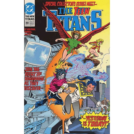 New Titans, The #80 VF ; DC Comic Book