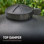 Char-Griller® AKORN® 20-inch Kamado Charcoal Grill in Graphite